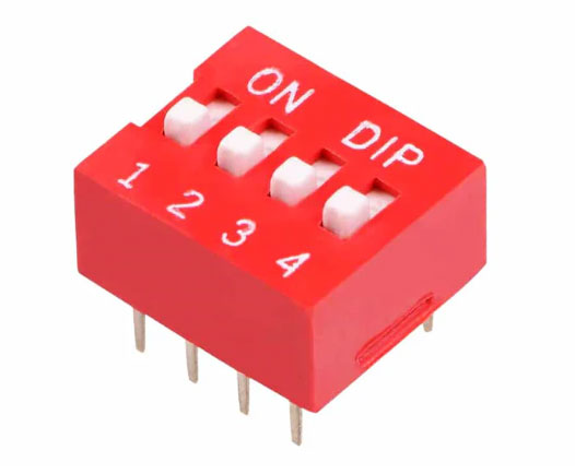 DIP switch de 7 canales