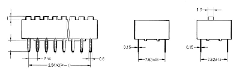 DIP switch de 7 canales - Imagen 2